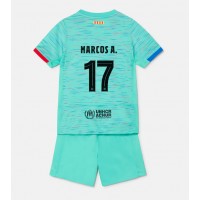 Dětský Fotbalový dres Barcelona Marcos Alonso #17 2023-24 Třetí Krátký Rukáv (+ trenýrky)